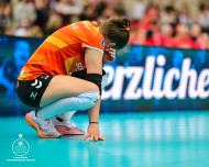 Unendliche Enttäuschung bei Roosa Koskelo nach der Niederlage gegen Dresden. Foto: Bildermacher-Sport Jens Körner